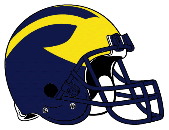 Michigan Wolverines 1976-Pres Helmet Logo iron on transfers for clothing